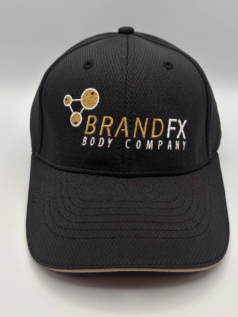 Brandfx Body Company Cars Racing Black/Gold Racing Autocare Hat